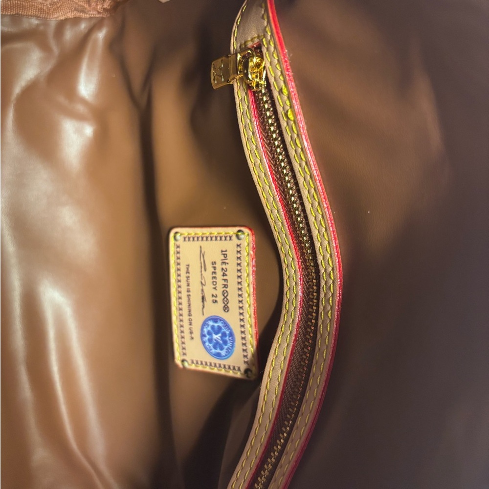Gold Monogram Speedy with Matching Pouch - Designer-Inspired - Picture 8 of 12